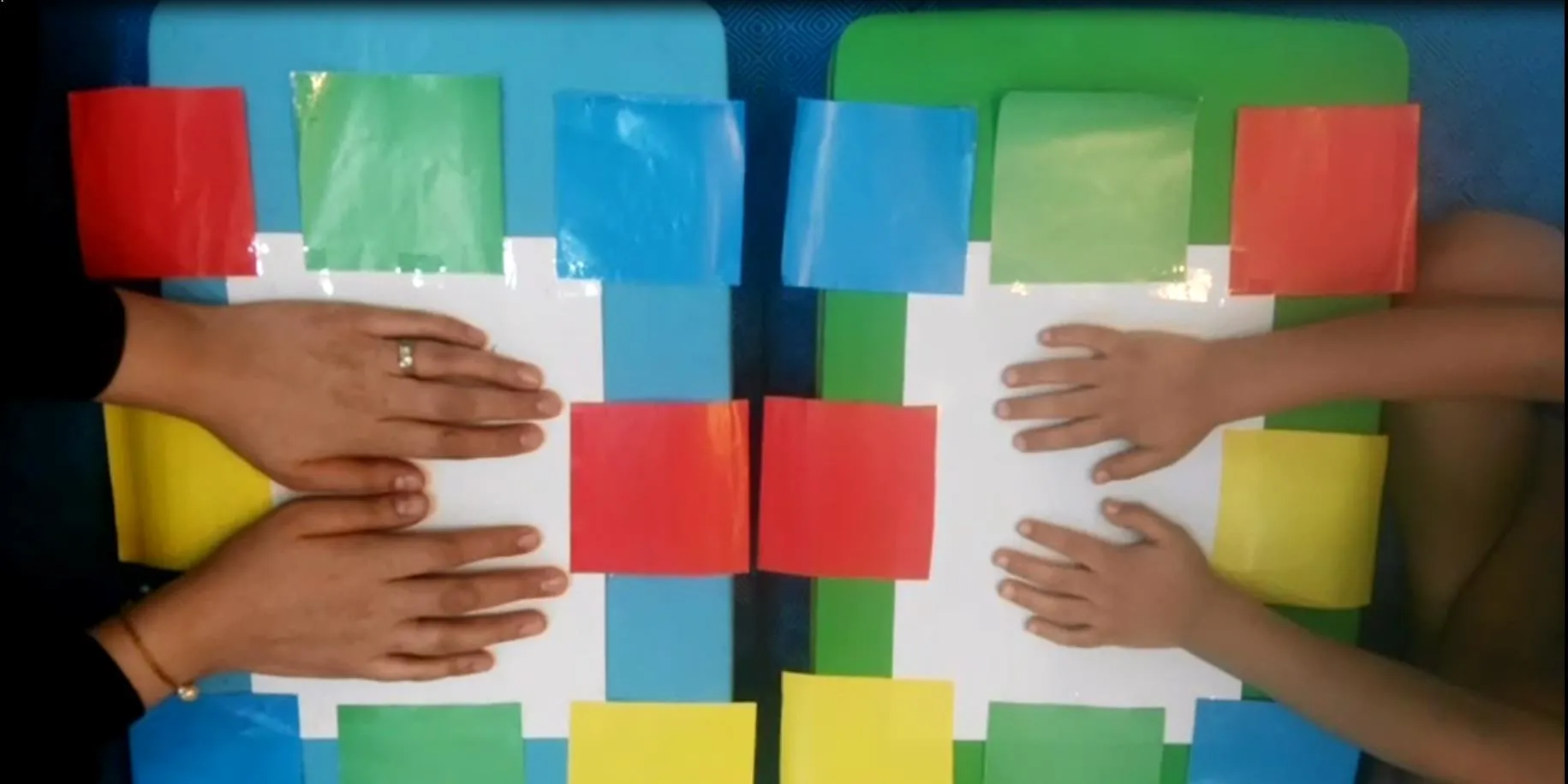 تمرین توالی و دقت دیداری کپی کردن و هماهنگی دوطرفه