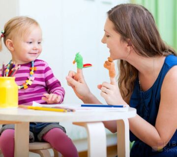 گفتار درمانی بازی کودکان پیش دبستانی